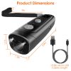 Dog Anti-Bark Ultrasonic Device 2 in 1 Bark Control Training 32ft LED Light 2 Mode Dog Whistle Safe for Dog and Owner