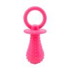 Dog TPR Flavor Bite Resistant Pacifier Chew Molar Toy