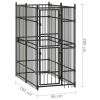 Dog Kennel Steel 19.8 ft