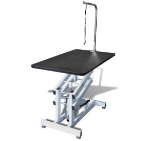 Dog Grooming Table with One Noose, Hydraulic Adjustable