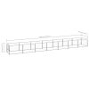 Dog Kennel Silver 75.3 ft Steel