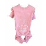 Sweet Dreams Thermal Dog Pajamas - Pink