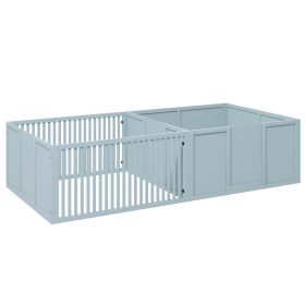 Dog Whelping Box for Mother Dogs (Option 1: Light gray)