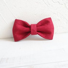 Dog Collar Traction (Option 1: Red bow tie, Option 2: XS)