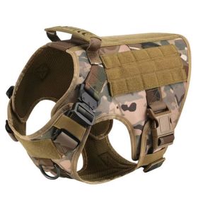 Dog Harness Luxury Dog Leash Set Chest Dog  Nylon Camouflage Dog Harness (Option 1: Camouflage, Option 2: S)