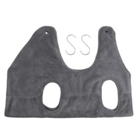 Dog Grooming Hammock Harness Dog Hammock Restraint Bag Helper Breathable Dogs Grooming Trimming Hammock Helper (Option 1: Gray, Option 2: S)