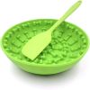 Dog Bowl, Silicone Anti-choking Slow Food Bowl