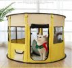 Dog Playpen Pop up Tent Indoor Outdoor Kennel Waterproof Bottom Removable Top Portable Soft