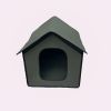 Dog House, Portable Soft Outdoor Waterproof Windproof Rainproof Foldable Semi Enclosed