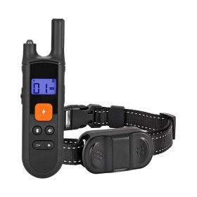 Dog Training Collar Rechargeable  w/Remote Control (Type: Training Device, Color: Black)