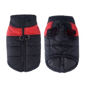 Dog Winter Coat Waterproof Cold Weather for Small Medium Large Dogs (Color: Red, size: 4XL)