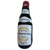 Dog Toy Wine Bottle Squeaky Plush  (Bark'gundy Red Whine)
