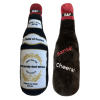 Dog Toy Wine Bottle Squeaky Plush  (Bark'gundy Red Whine)