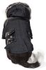 Dog Coat Ruff-Choppered Denim Wool