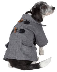 Dog Coat Fashion Collared Wool (size: small)
