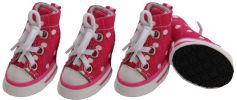Dog  Sneaker Shoes Canvas Casual Grip Set Of 4