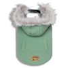 Dog Coat Parka  Touchdog 'Eskimo-Swag' Duck-Down