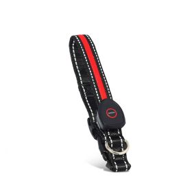 Dog Collar Blinking Flashing Pets Safety LED Adjustable (Type: Pet supplies, Color: Red)