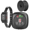 Dog Fence System Containment System with 9 Adjustable Levels IPX8 Waterproof Rechargeable Underground Fence