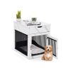Dog House with Drawer and Wired Wireless Charging Station