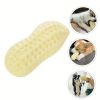 Dog Squeaky Toys For Small Med Bite Resistant Rubber Peanut Clean Tooth Chew Toy