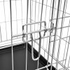 Foldable Metal Dog Crate XXL