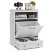 Dog Feeding Station with Stainless Steel Bowls