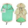 Dog Raincoat Touchdog 'Cloudburst' Waterproof Reversible