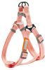 Dog Harness and Leash Touchdog 'Macaron' 2-in-1 Durable Nylon