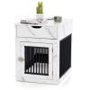 Dog House with Drawer and Wired Wireless Charging Station