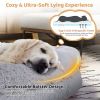 Dog Human Bed with Soft Blanket and Plump Pillow