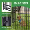 Dog Kennel Large Outdoor Pens with Roof