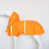 Dog Raincoat large and small cloak type reflective strip windproof rainproof hooded