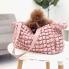 Dog Carrier Pet Life 'Bubble Vogue' Ultra-Plush Fashion Designer