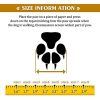 Dog Boots; Waterproof Dog Shoes; Dog Booties with Reflective Rugged Anti-Slip Sole and Skid-Proof; Outdoor Dog Shoes for Medium Dogs 4Pcs