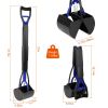 Dog Pooper Scooper Foldable Long Handle Pick Up Rake
