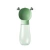 Dog Water Bottle,2 In 1 Dog Water Bottle Dispenser With Food Container