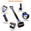 Dog Pooper Scooper Foldable Long Handle Pick Up Rake