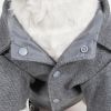 Dog Coat Fashion Collared Wool