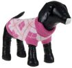 Dog Sweater Argyle Style Ribbed