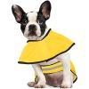 Dog Raincoat Reflective Hooded Slicker Poncho for Small to X-Large Dogs