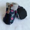 Dog Booties Set, 4 PCS Warm Winter Shoes, Skid-Proof Anti Slip Sole Paw Protector with Zipper Star Design