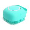 Dog Shampoo Massager Brush Comb Grooming Scrubber Shower Brush For Bathing Short Hair Soft Silicone Brushes