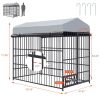 Dog Kennel Large Outdoor Pens with Roof