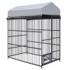 Dog Kennel Large Outdoor Pens with Roof