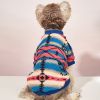 Dog Sweater; Warm Hoodie  Cold Weather; Floral Print (Small & Medium)