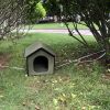 Dog House, Portable Soft Outdoor Waterproof Windproof Rainproof Foldable Semi Enclosed