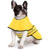 Dog Raincoat Reflective Hooded Slicker Poncho for Small to X-Large Dogs