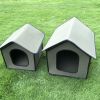 Dog House, Portable Soft Outdoor Waterproof Windproof Rainproof Foldable Semi Enclosed