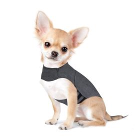 Dog Anxiety Jacket Warm Vest (Option 1: Heather Gray, Option 2: XXS)